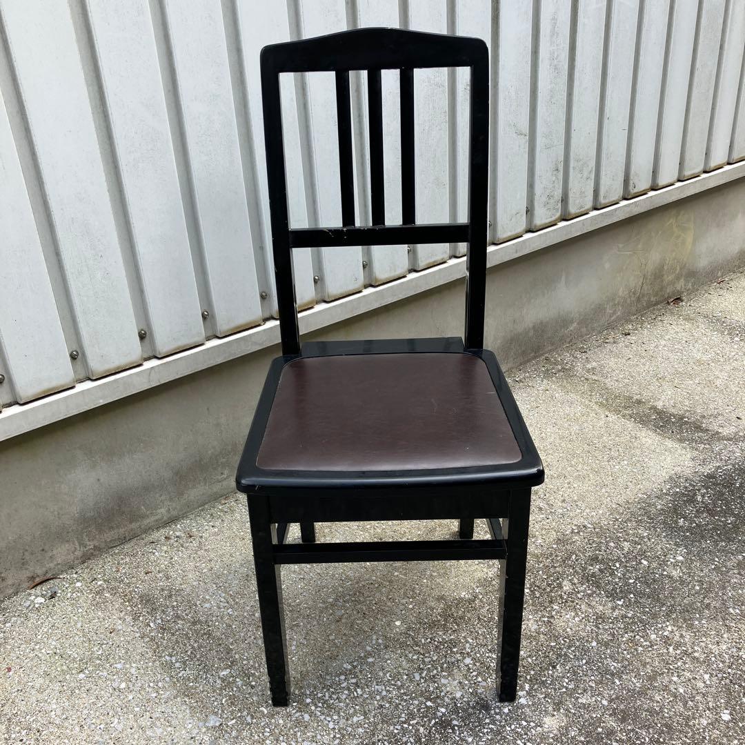 【中古】 KAWAI トムソン椅子 ピアノ椅子 背もたれ椅子 高さ調整可能