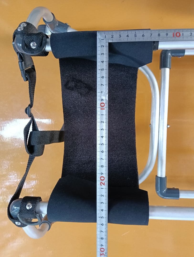 【限界値下げ】犬用車イス アルミ製　中型犬用 オーダメイド　ポチの車イス　4輪