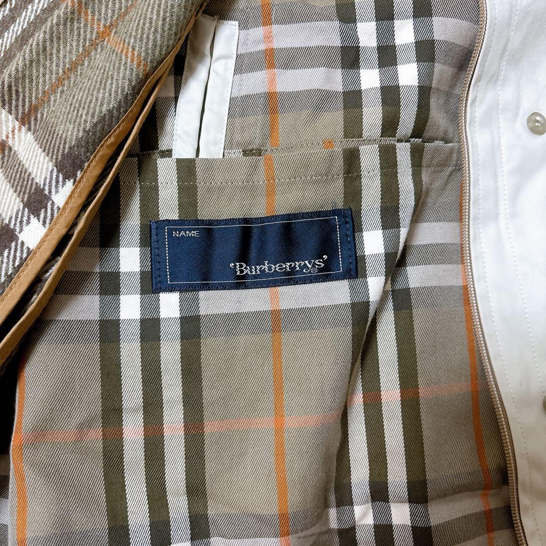 バーバリー ハニーベージュ トレンチコート ノバチェック ライナー・ベルト付き