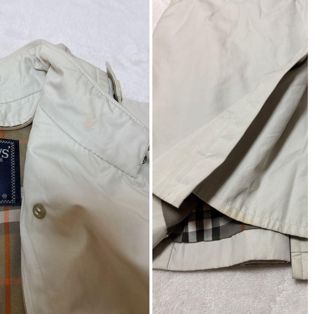 バーバリー ハニーベージュ トレンチコート ノバチェック ライナー・ベルト付き