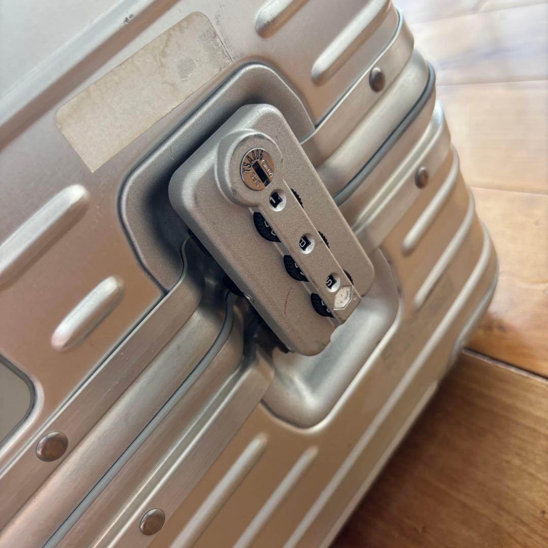 【YAMA】RIMOWA スーツケース67L E-TAG アルミニウム