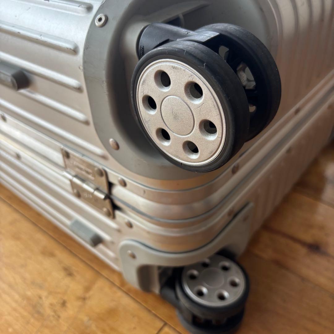 【YAMA】RIMOWA スーツケース67L E-TAG アルミニウム