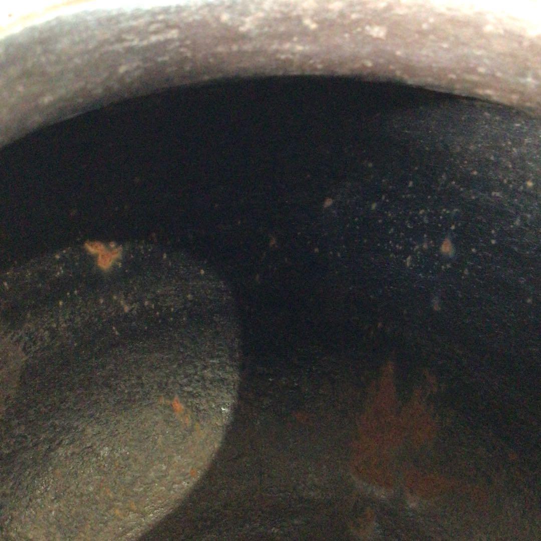 Ｓ２　茶釜　『釜師　和田美之助造』『銀摘み』『阿弥陀堂釜』　共箱　茶道具