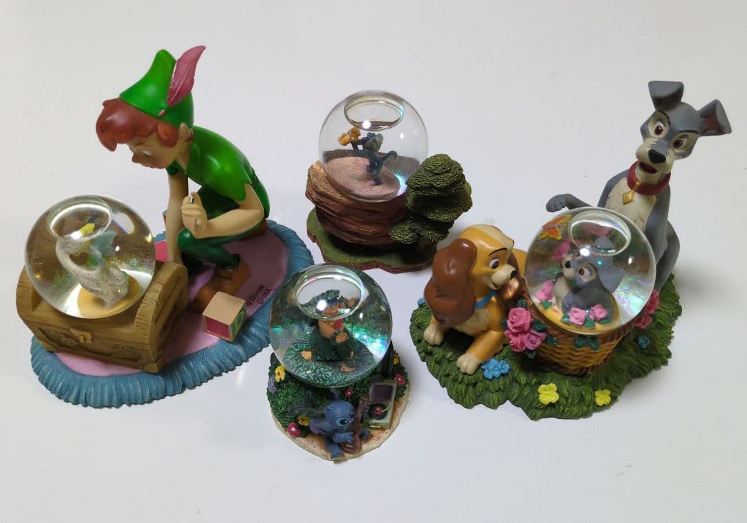 ディズニー　スノードーム　4セット