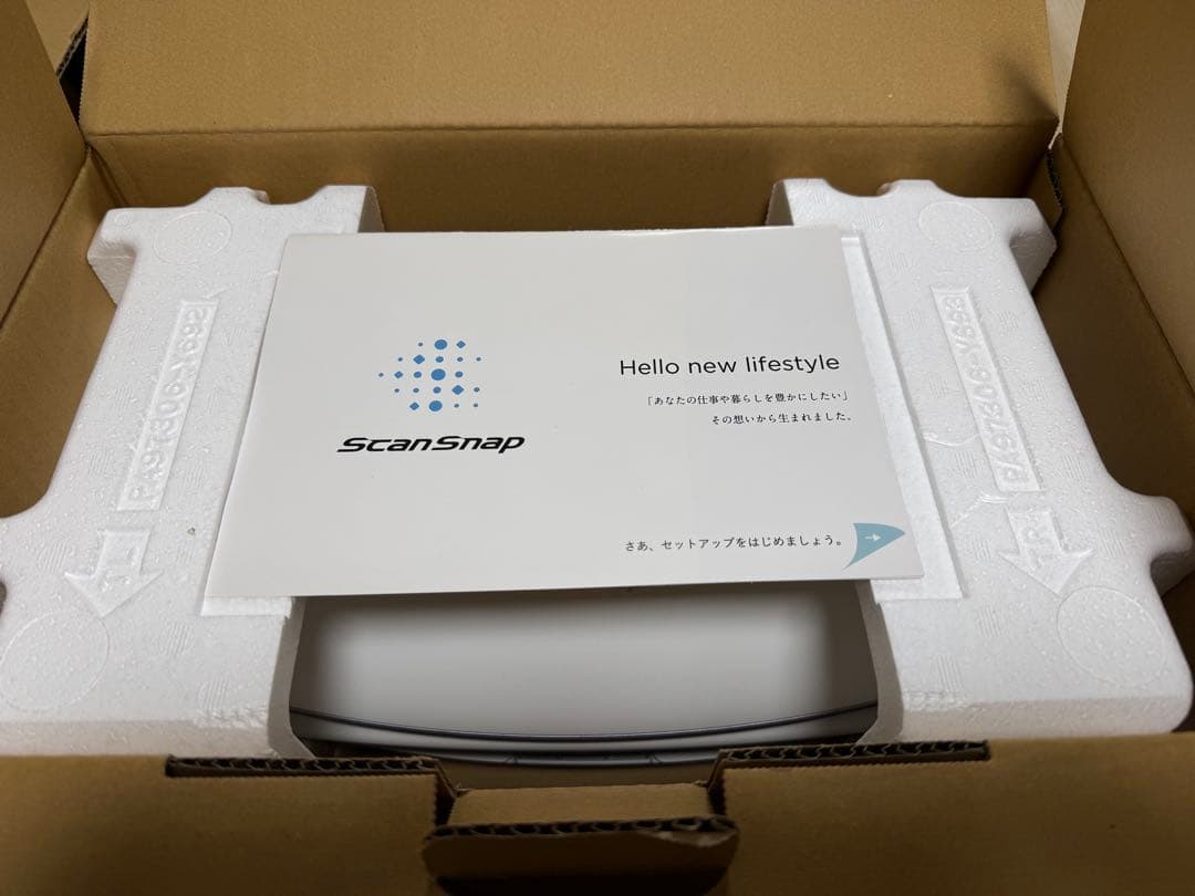 ScanSnap iX1500ドキュメントスキャナー　動作確認のみ