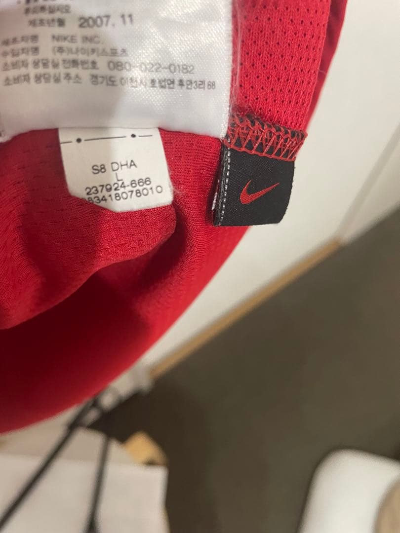 ロナウド　マンチェスター・ユナイテッド 2008年決勝シャツ　Lサイズ