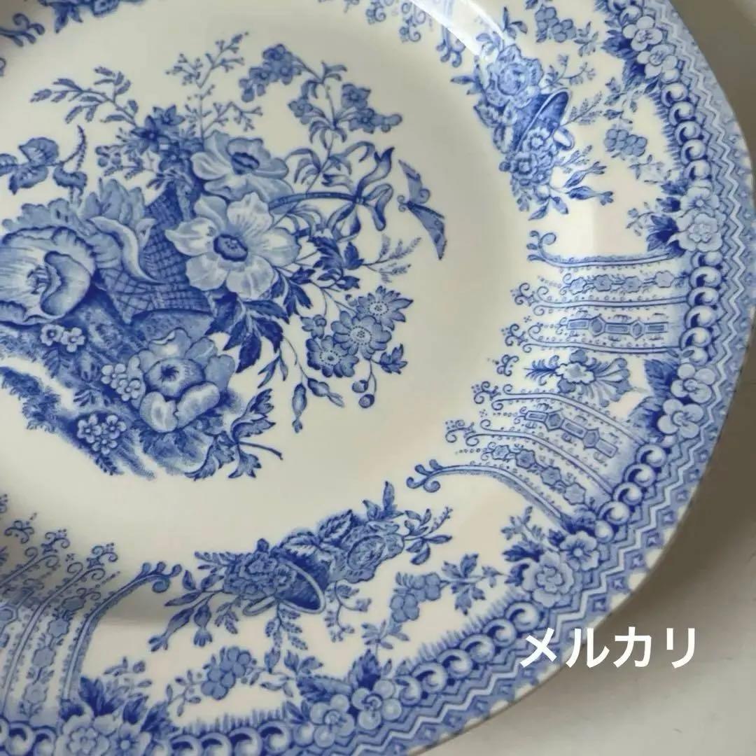 バーレイ フローラ　カップ＆ソーサー　プレート　Burleigh Flora