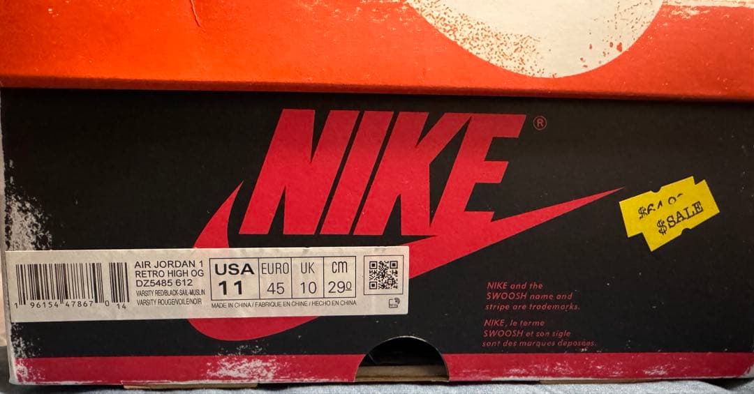 靴 Air Jordan 1 High Lost & Found/Chicago