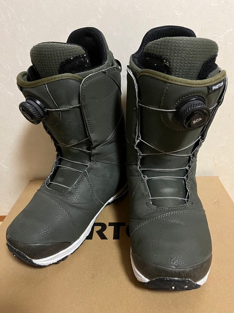 burton photon フォトン 25.5 BOA オフトレ用