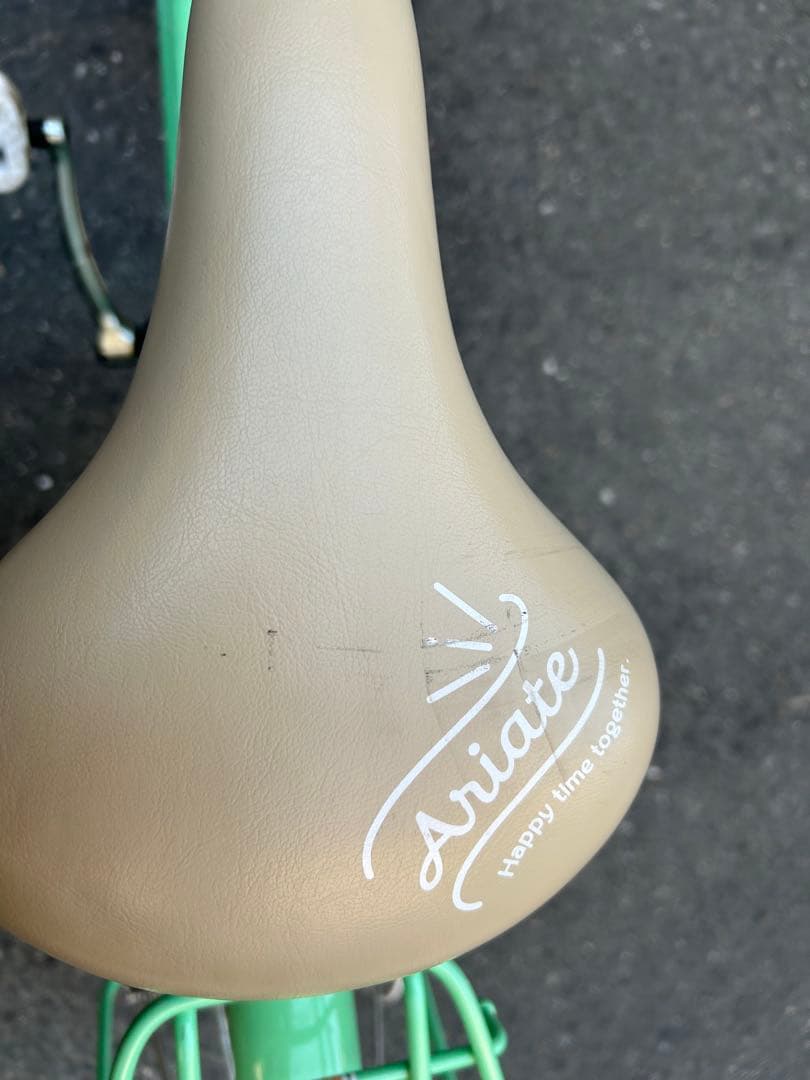 ミントグリーン ジュニアシティサイクル 24インチ