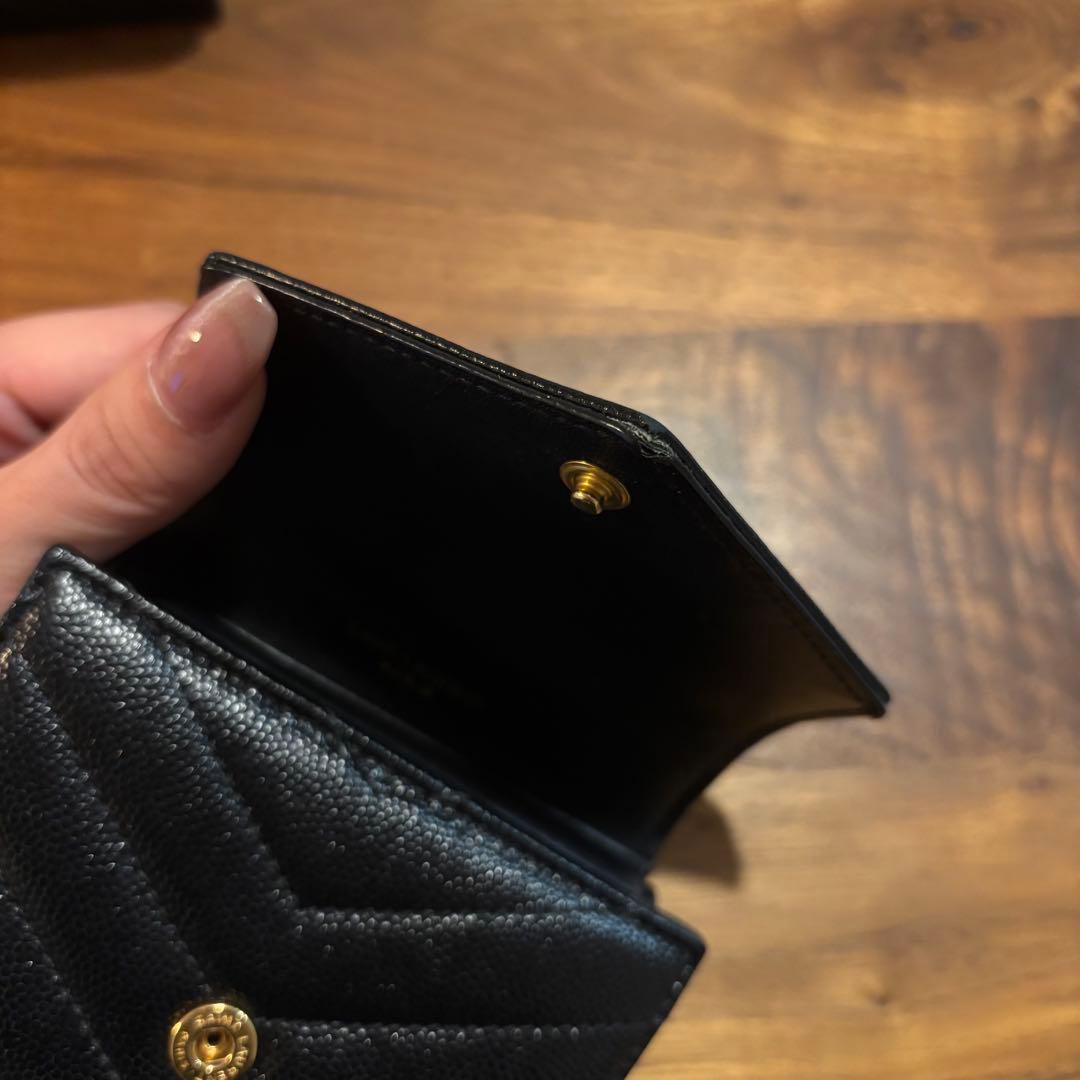 SAINT LAURENT 三つ折り財布　　サンローラン　YSL