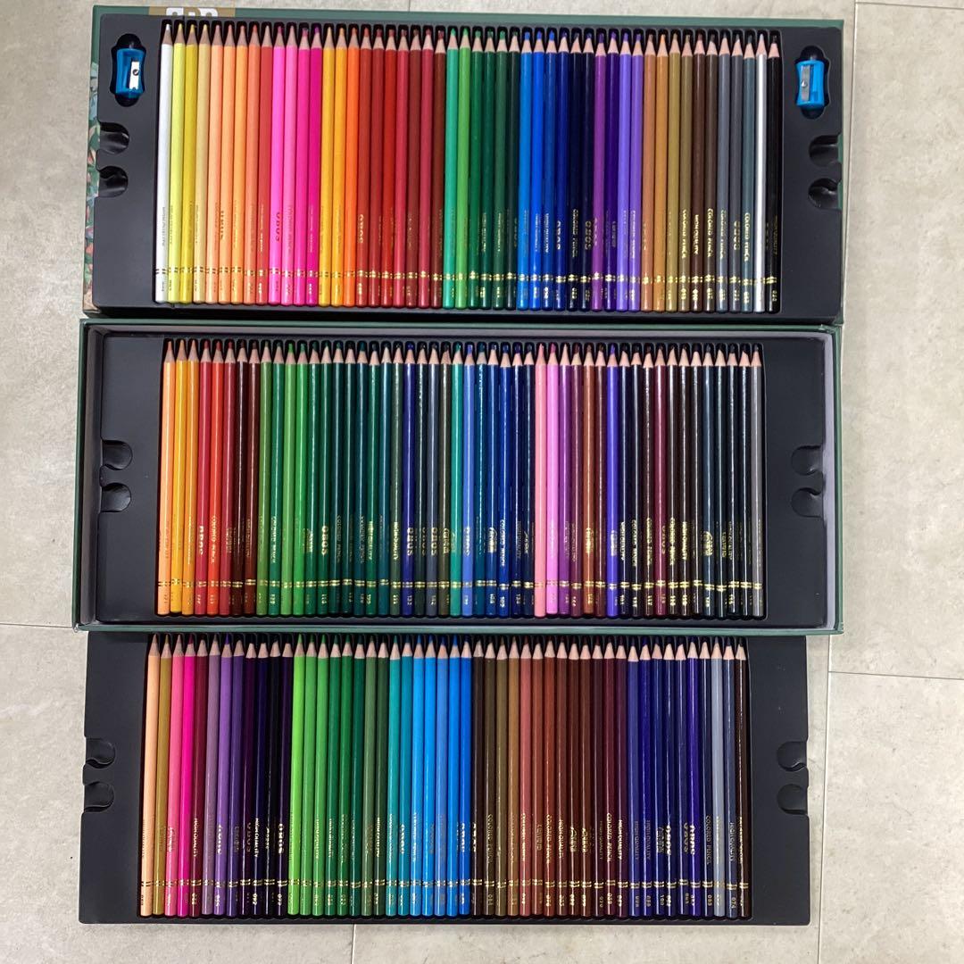200色 色鉛筆セット 鉛筆削り付き