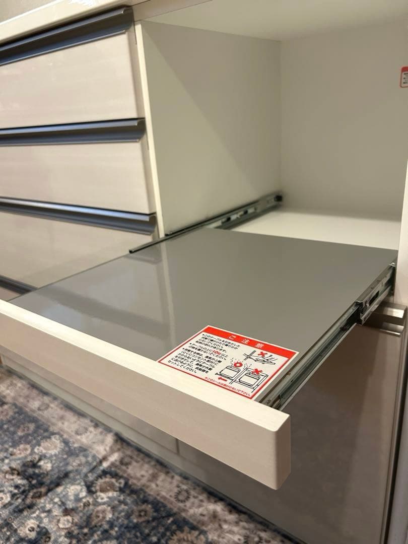 高橋木工所 キッチンカウンター　食器棚　ラピス　W120 日本製