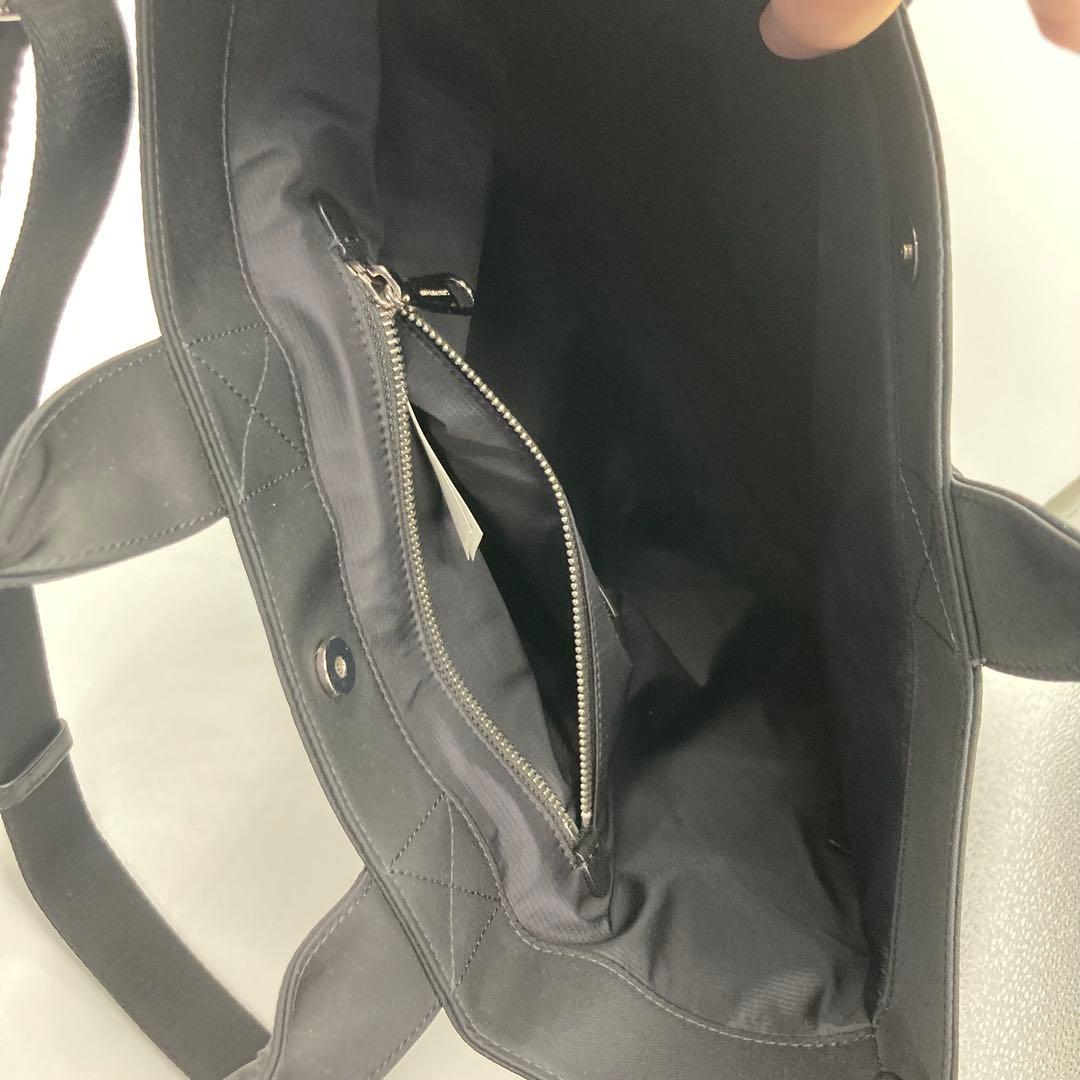 BURBERRY / アーティー ロゴ トートバッグ ショルダーバッグ ブラック
