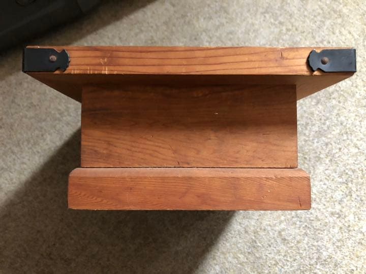 灰皿 木製 ビンテージ 【置物 インテリア】