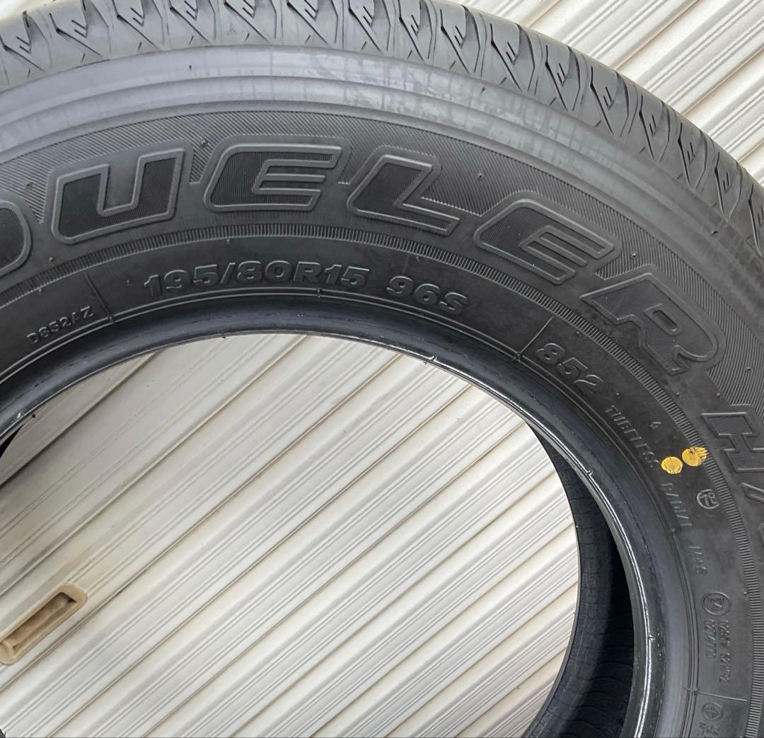 【引取り】　　195-80R-15 96S タイヤ4本