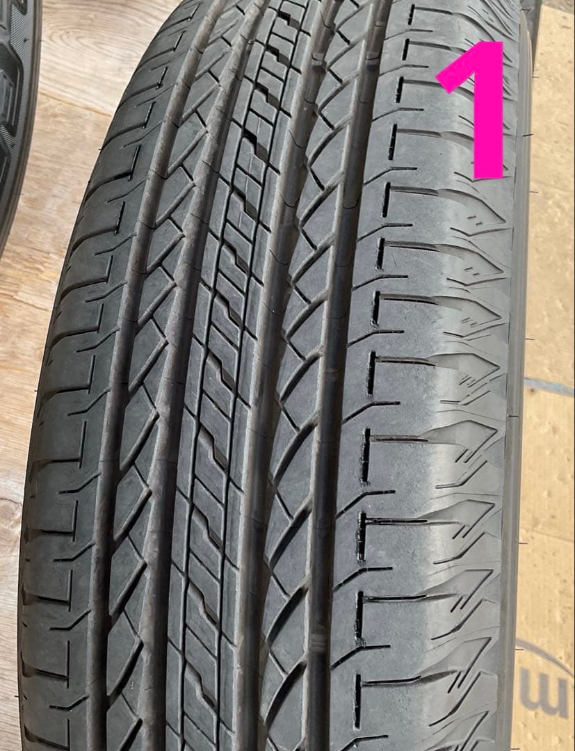 【引取り】　　195-80R-15 96S タイヤ4本