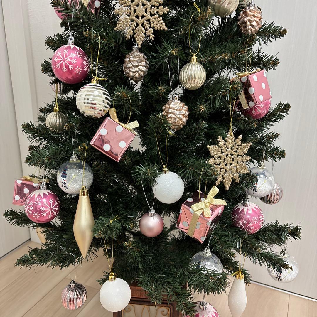 クリスマスツリー　150センチ　まとめ売り　オーナメント