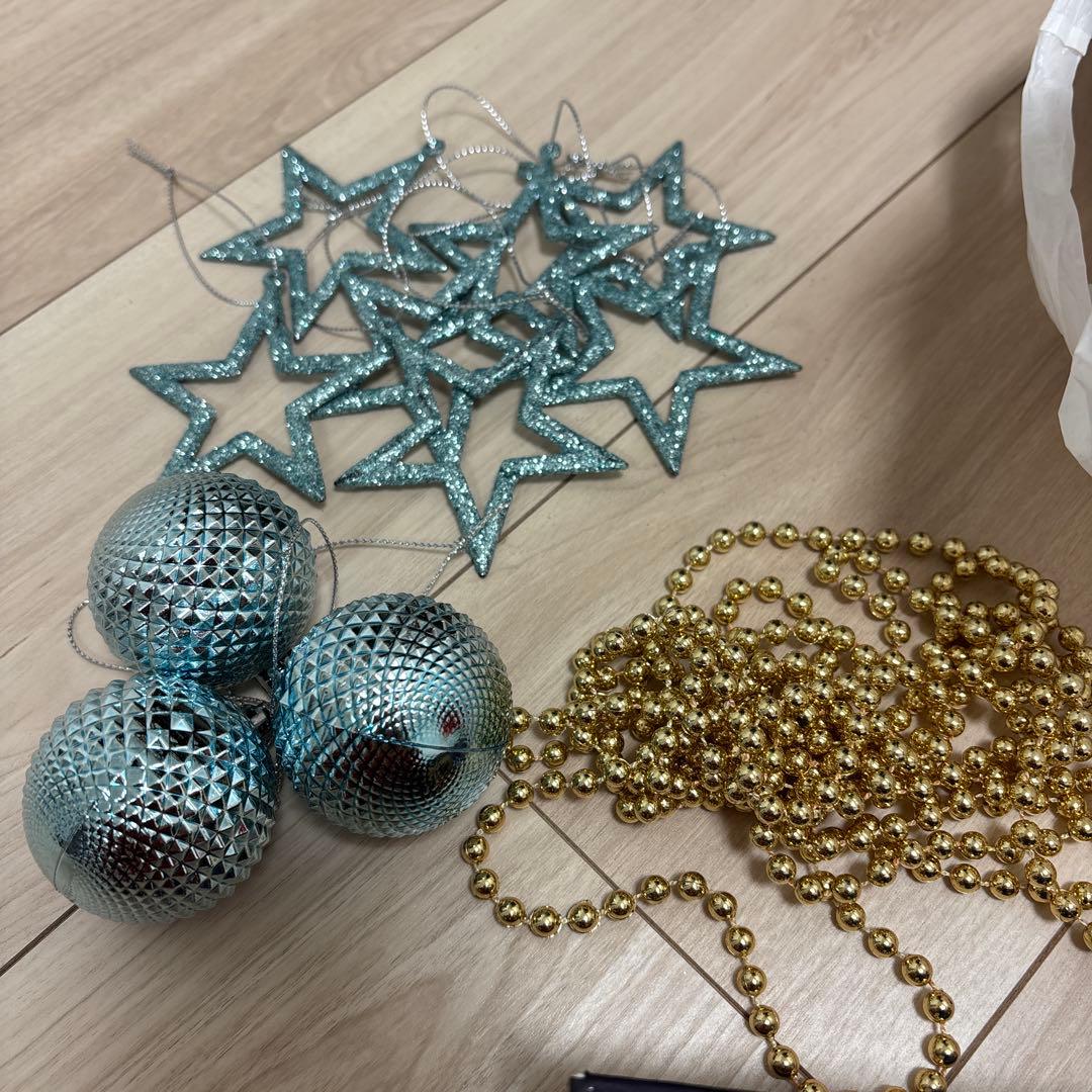 クリスマスツリー　150センチ　まとめ売り　オーナメント