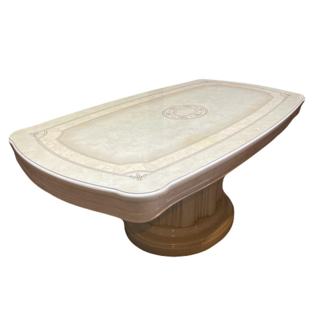 サルタレッリ　フローレンスシリーズ　アイボリー　ダイニングテーブル　115cm