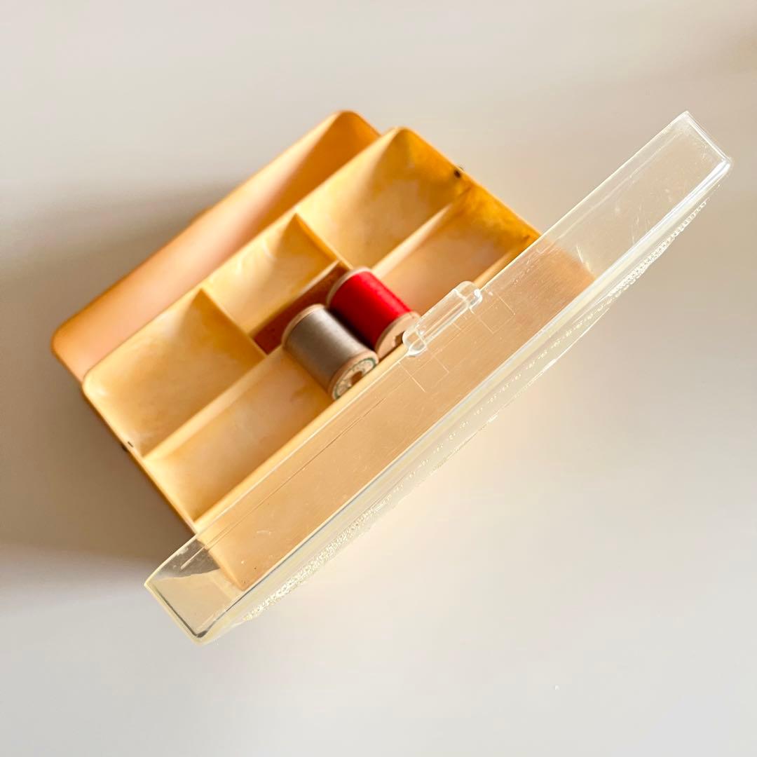 ヴィンテージ ソーイングボックス ねこ Kitten Sewing Box