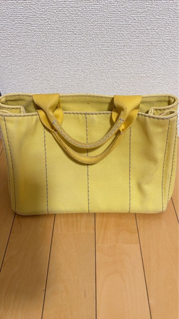 PRADA カナパS 黄色