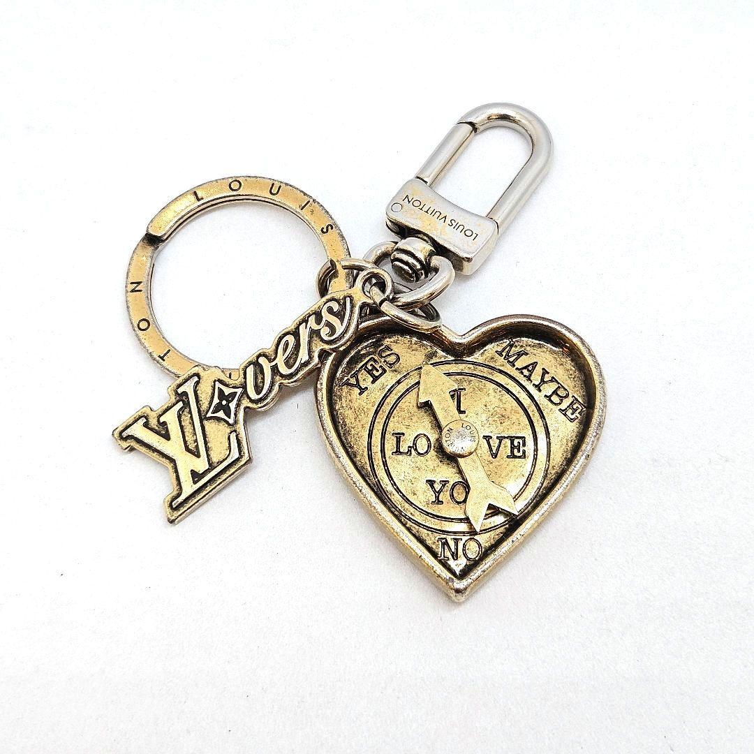 LOUIS VUITTON ルイ ヴィトン キーホルダー ラバーズ ハート