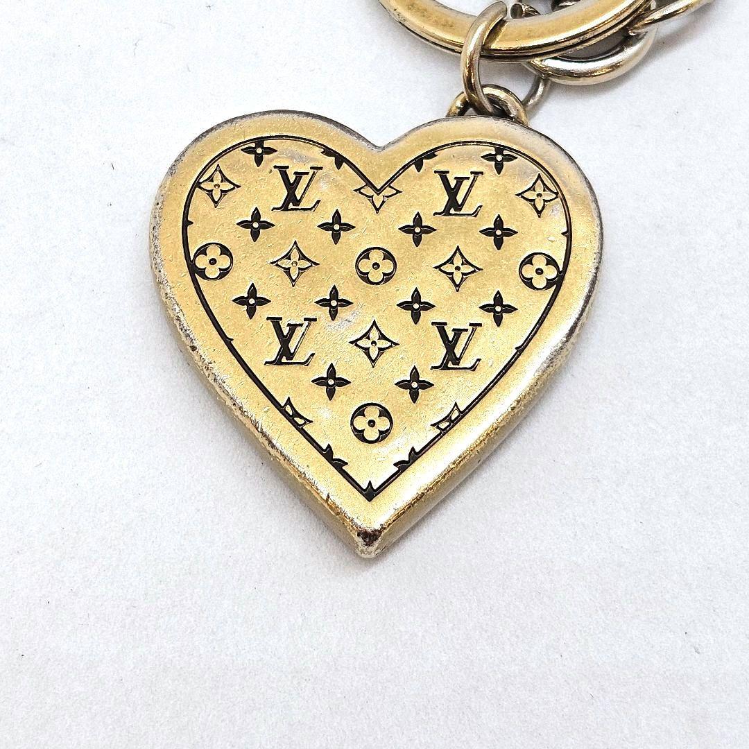 LOUIS VUITTON ルイ ヴィトン キーホルダー ラバーズ ハート