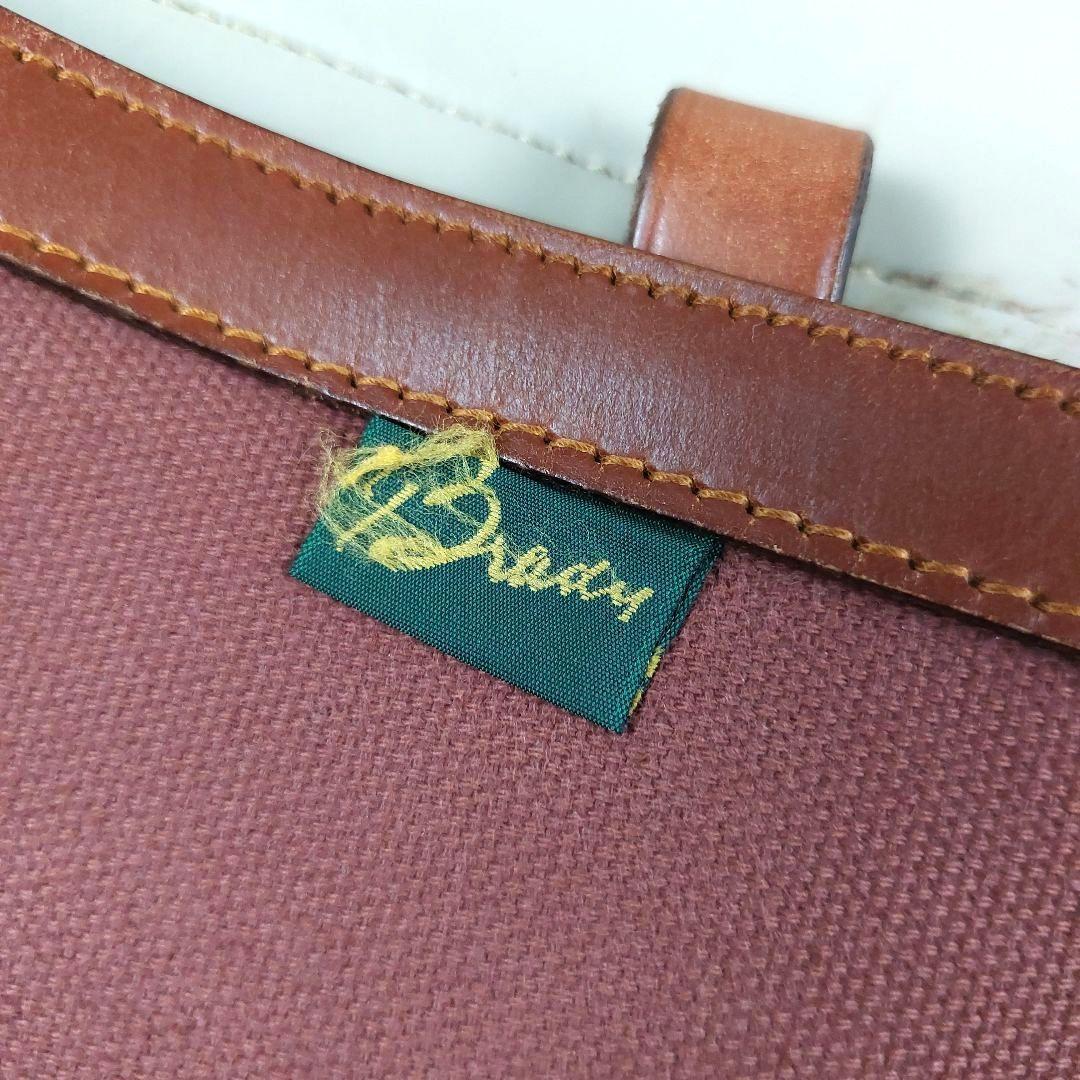 BRADY サンドリンガム ゲーム レザーキャンバス ベルトメッセンジャーバッグ