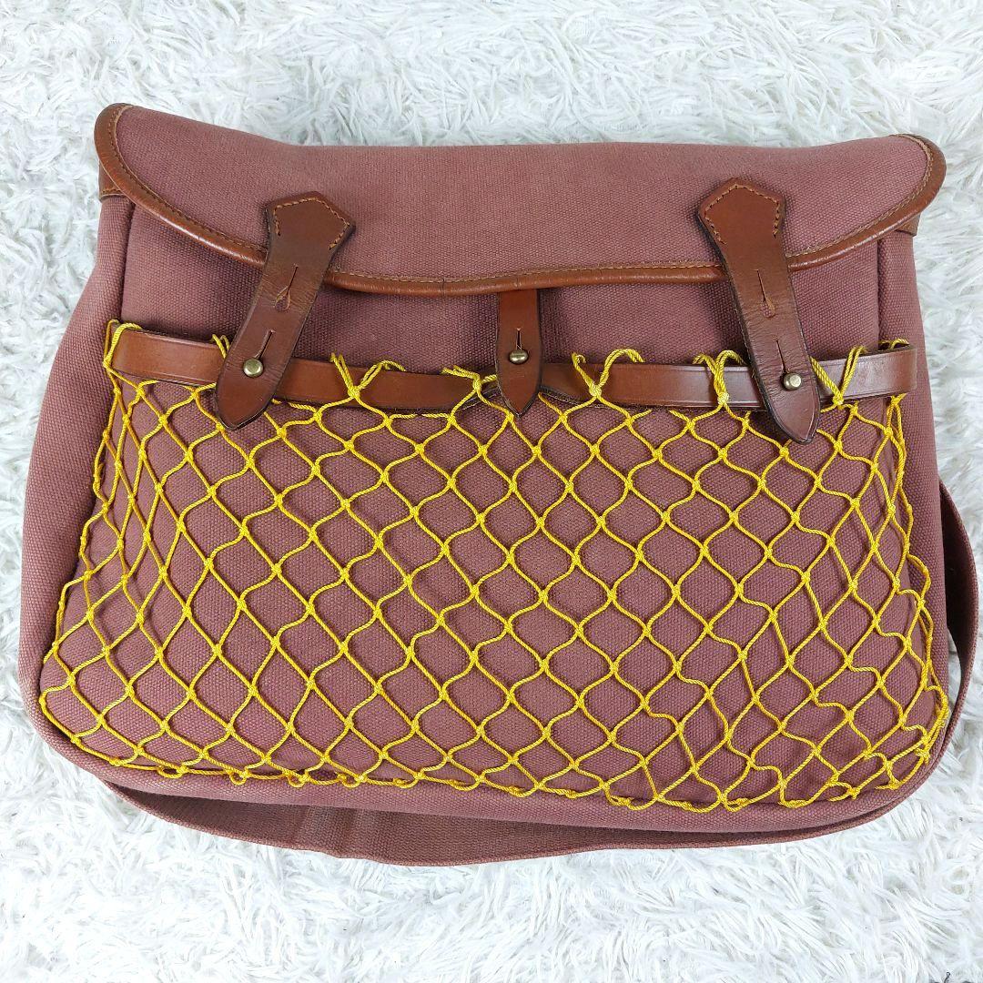 BRADY サンドリンガム ゲーム レザーキャンバス ベルトメッセンジャーバッグ