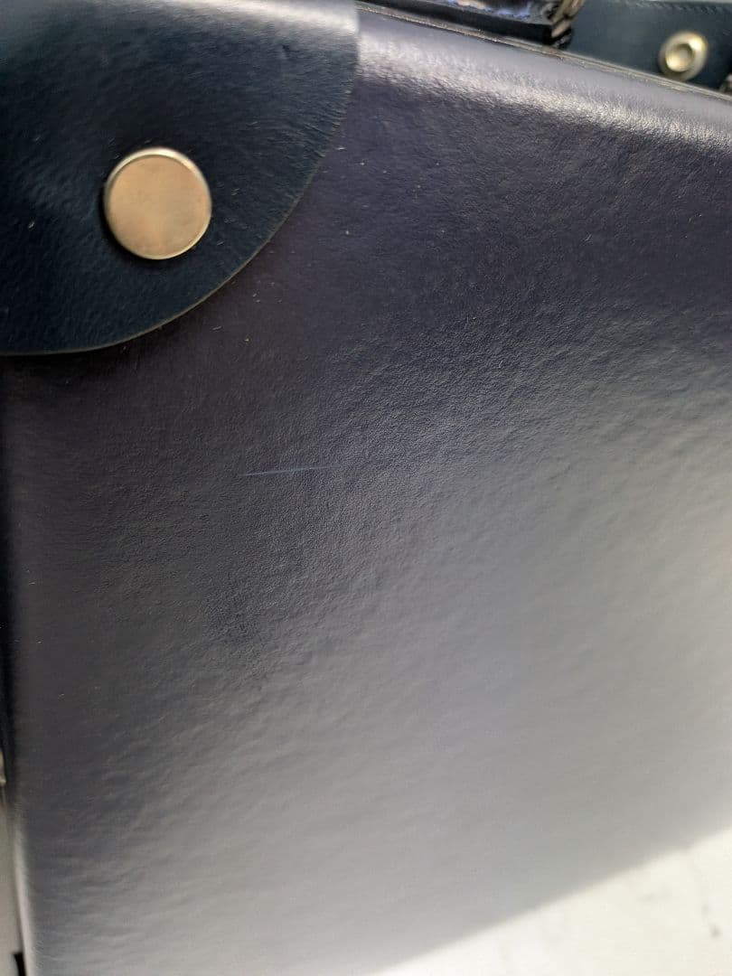 ④グローブトロッター ネイビー スモールアタッシェ