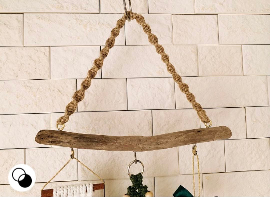 NO．431『マクラメ・クリスマスガーランド・タペストリー』