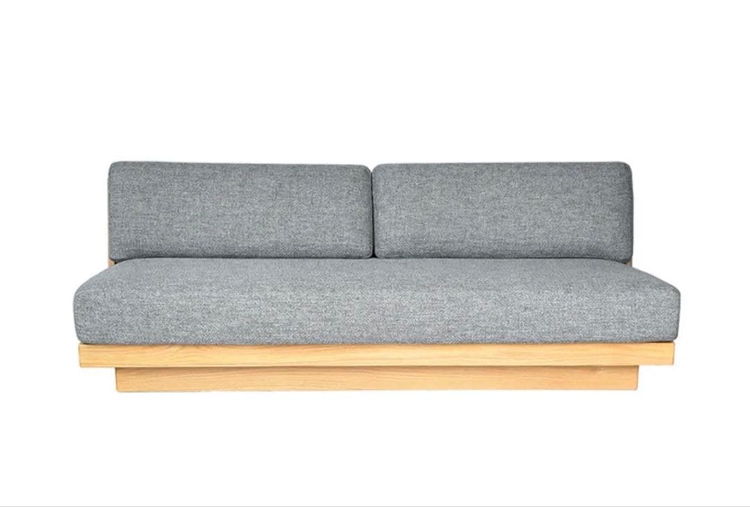 【価格交渉OK】WTW マリブソファ グレー オープンシェルフ付き