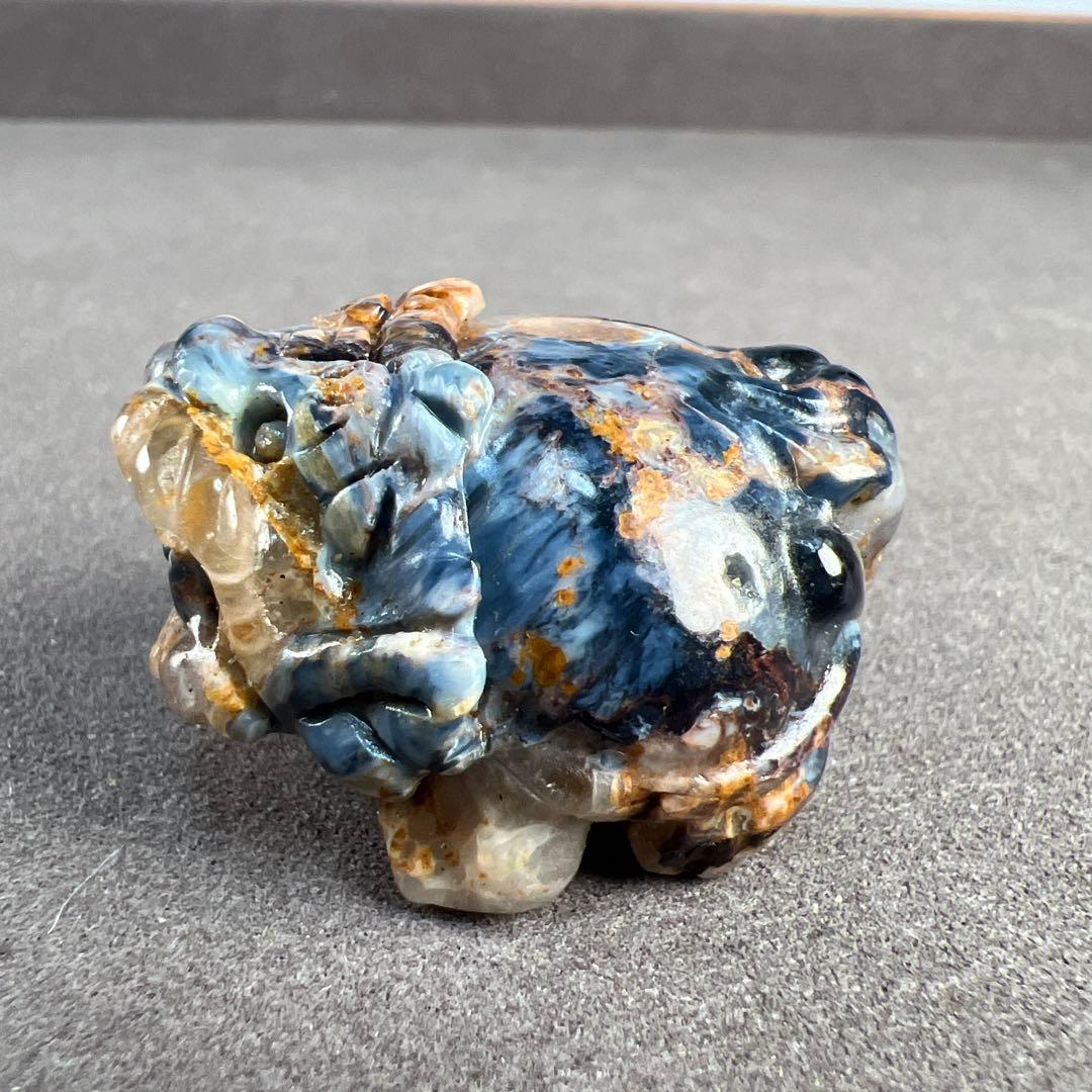 天然石　ロングイ　ピーターサイト　デニムシリカ