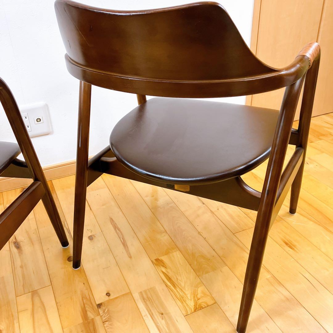 ジャパニーズモダン 飛騨産業 葭原基 ヴィンテージ アイガーチェア テーブル