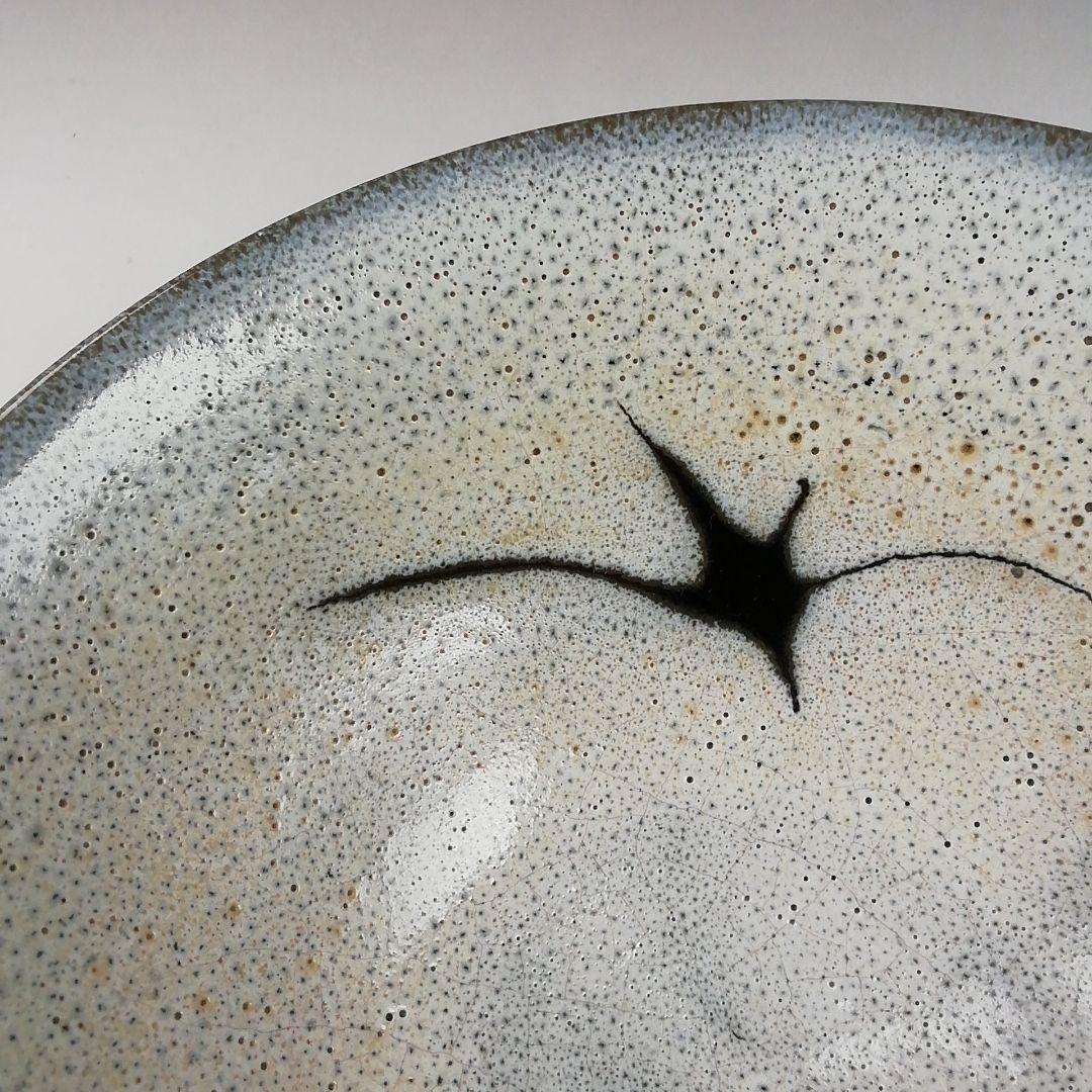 Ｗ２３０　茶碗　『白燦釉　茶碗』『谷口良三 造』　共箱　抹茶碗　茶道具