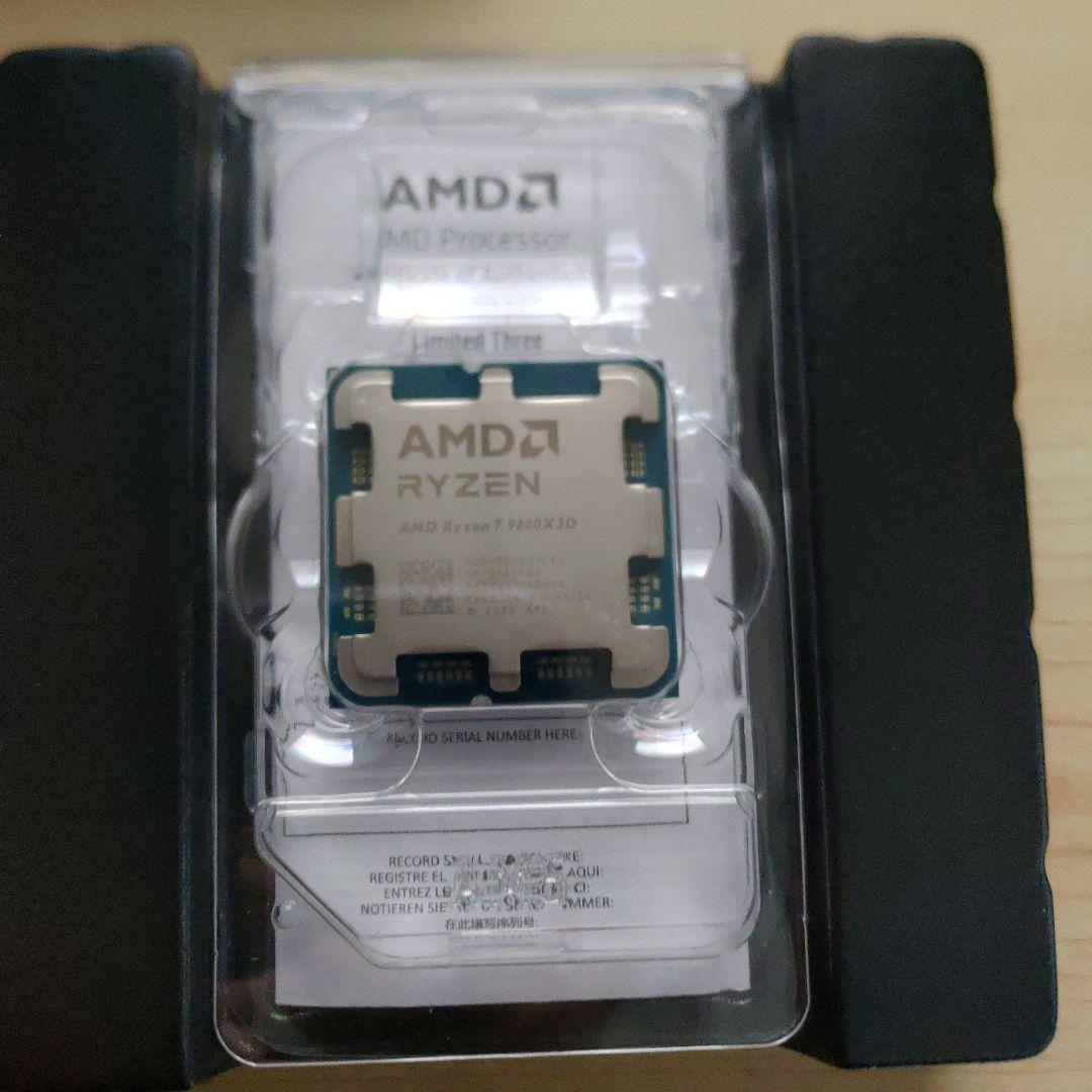 AMD Ryzen 7 9800X3D CPU 木村