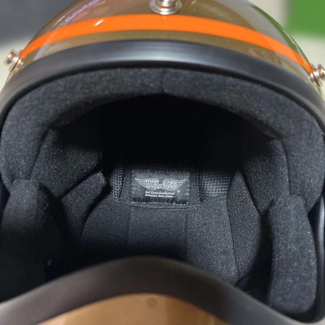 TT&CO. フルフェイスヘルメット ゴールド