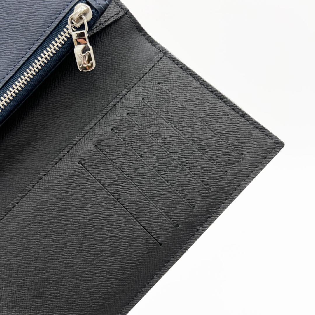 【使用わずか】ヴィトン タイガ アレクサンドル NM 黒 長財布 M64597