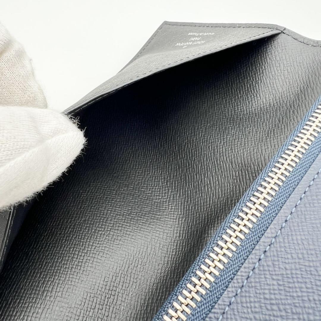 【使用わずか】ヴィトン タイガ アレクサンドル NM 黒 長財布 M64597