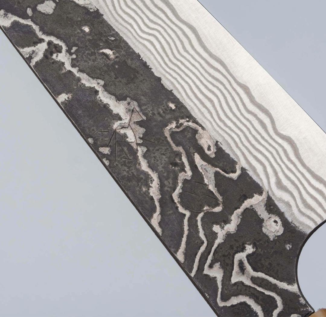 初心　喜び　ダマスカスSLD SP 牛刀　210mm