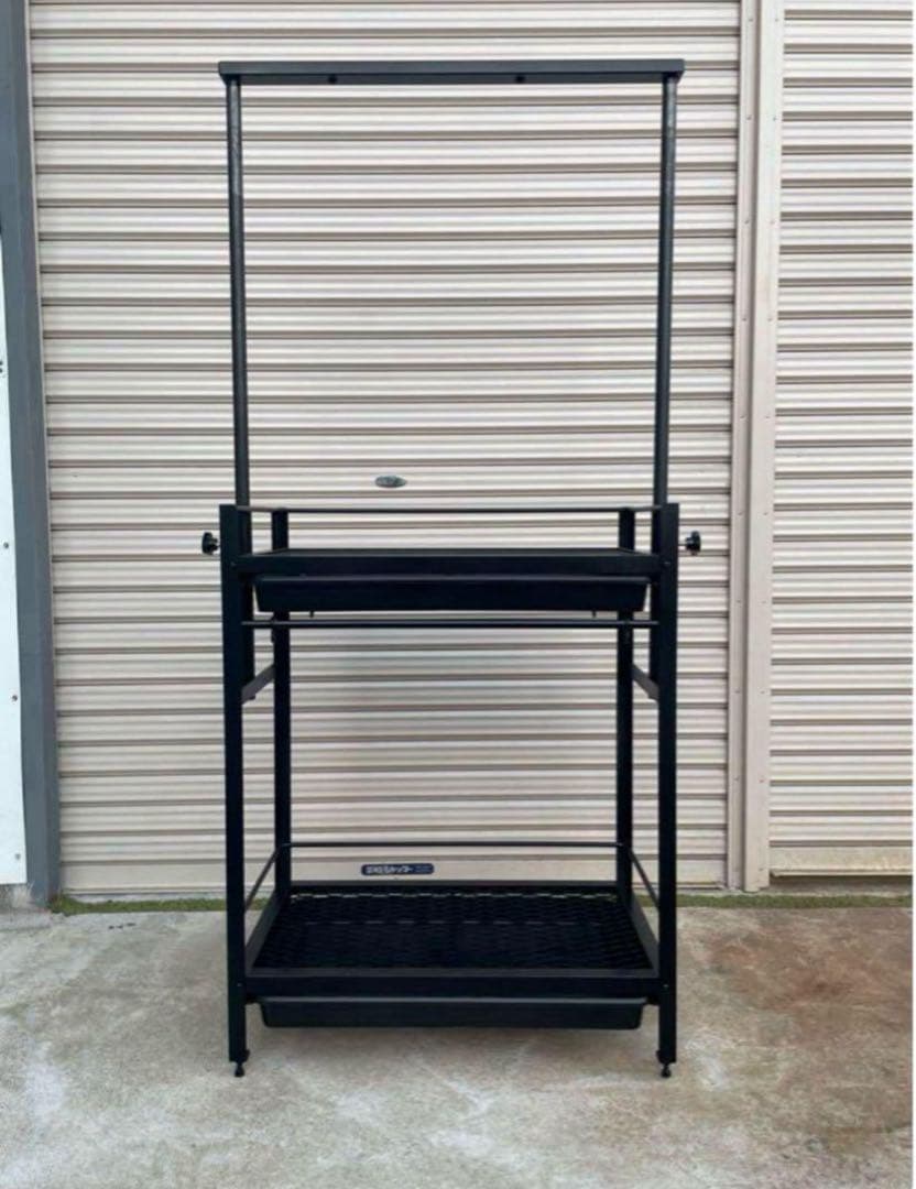 受注生産開始　オプション多数　アイアン植物棚　ダクトレール付き！　tig溶接製作