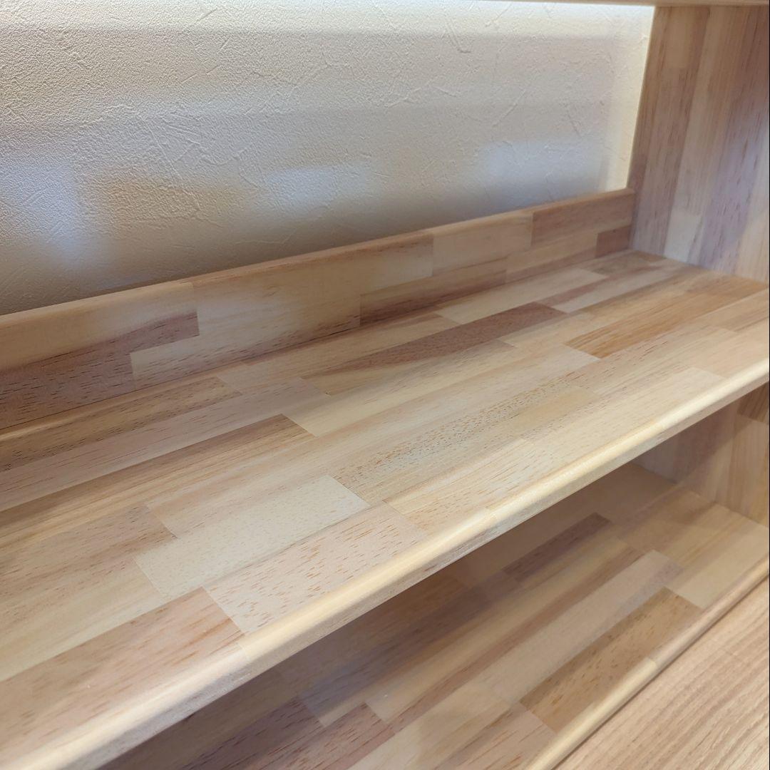 あひる　絵本棚　✨　おもちゃ棚　木製棚　ウッドシェルフ　モンテッソーリ