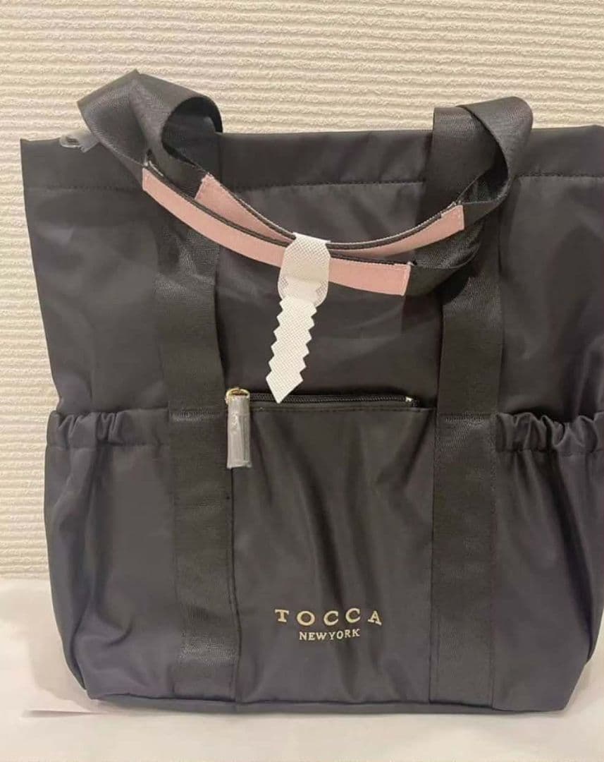 翌日発送 新品未使用 TOCCA ブラック トートバッグ 2way