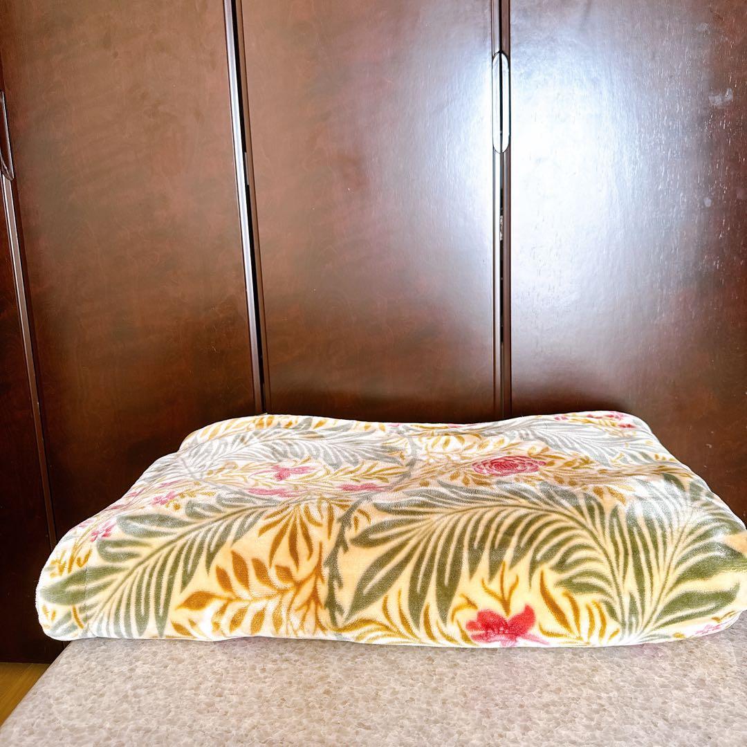 【美品】西川 毛布 2枚合わせ シングルサイズ140/200cm