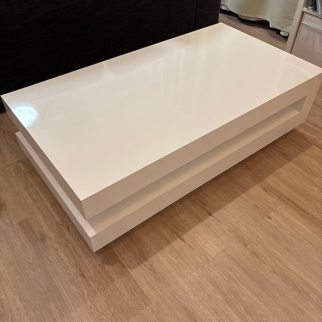 ⭐️引き取り限定⭐️センターテーブル ローテーブル 白