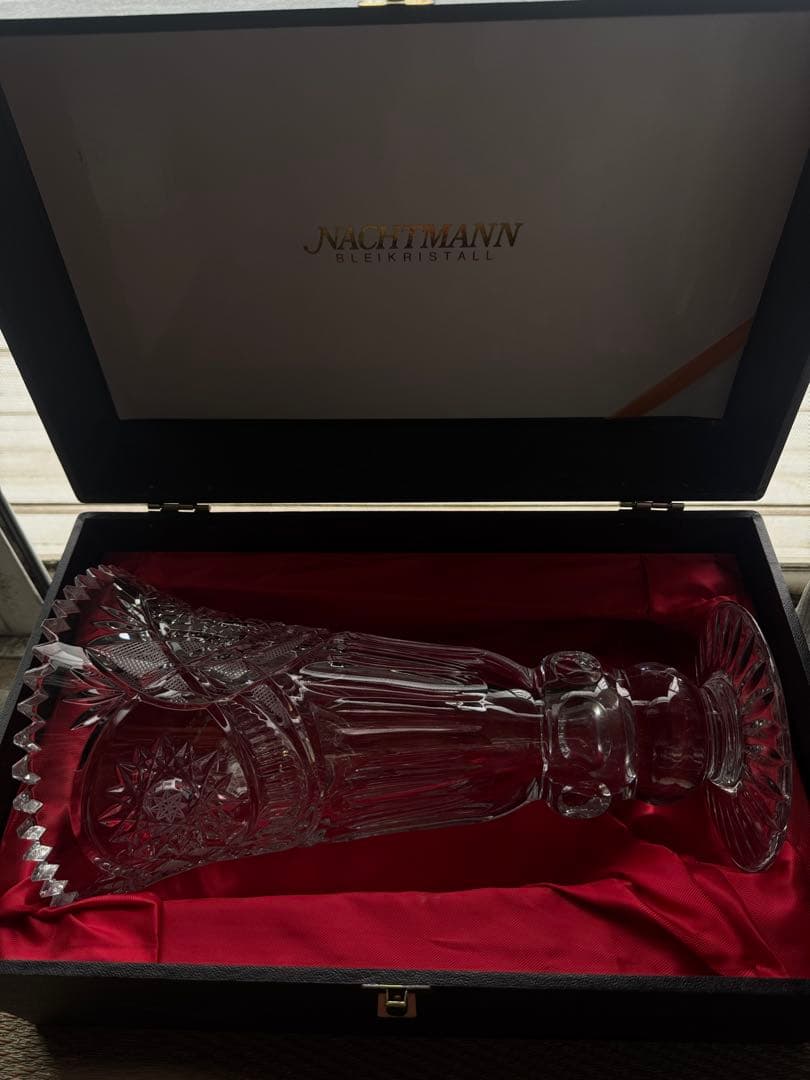 Nachtmann BLEIKRISTALL クリスタル花瓶 専用ボックス付き