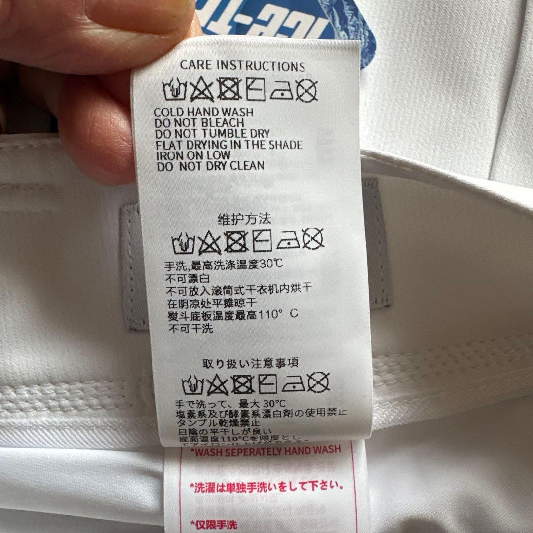 ANEW GOLF レディース ゴルフスカート M ホワイト