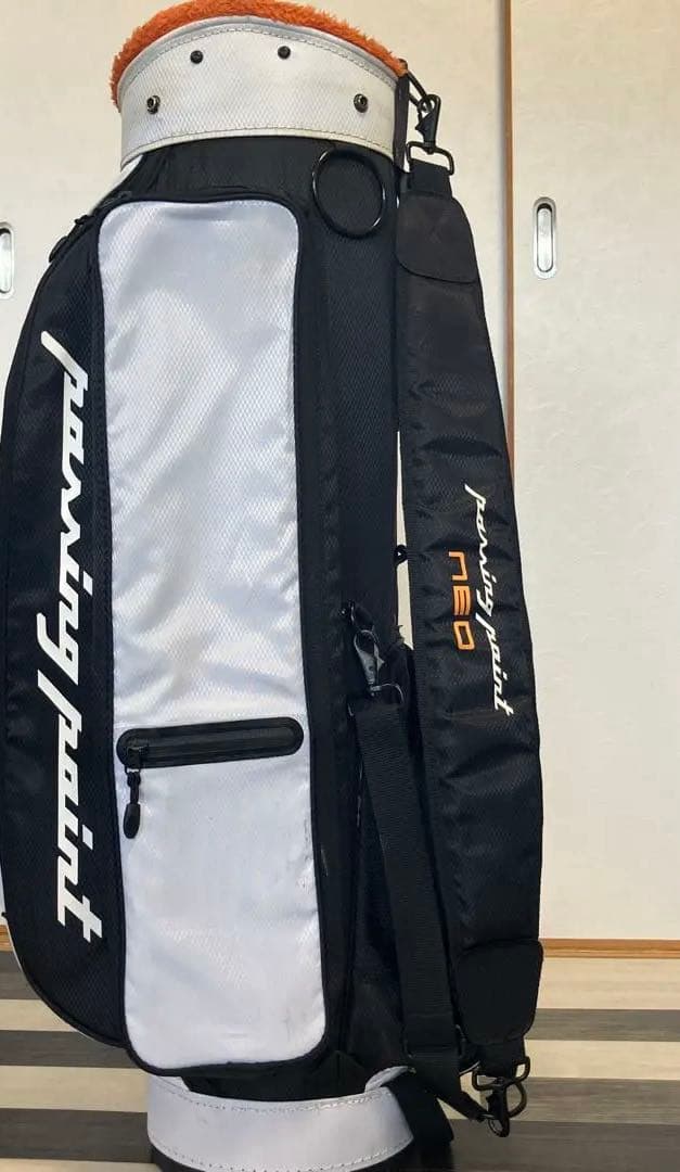 MIURA NEO ゴルフバッグ ホワイト/ブラック