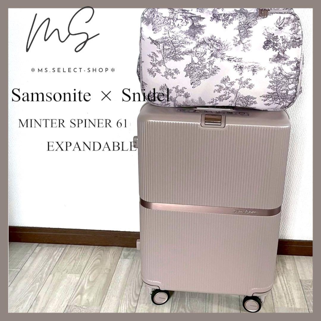 未使用品 Samsonite×スナイデル ミンター61 入手困難